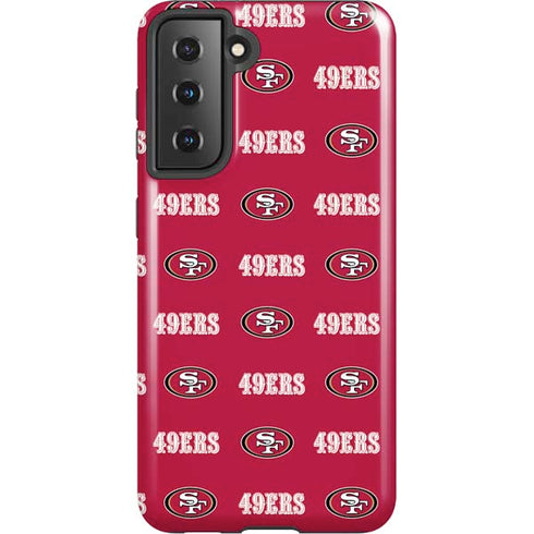NFL San Francisco 49ers Blitz Series Galaxy S21 5G Pro Case