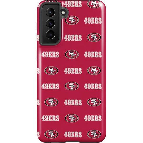 NFL San Francisco 49ers Blitz Series Galaxy S21 FE Pro Case