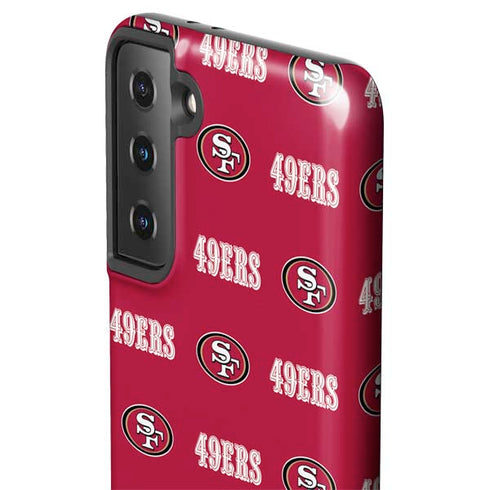 NFL San Francisco 49ers Blitz Series Galaxy S21 FE Pro Case