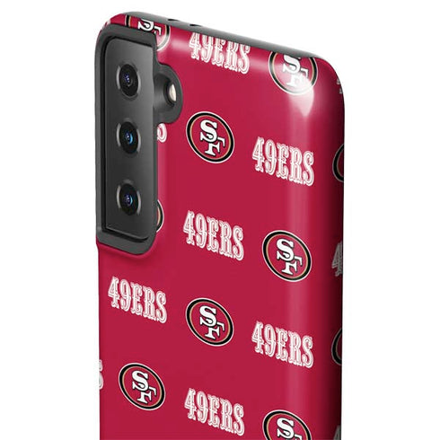 NFL San Francisco 49ers Blitz Series Galaxy S21 Plus 5G Pro Case