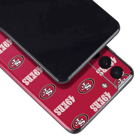NFL San Francisco 49ers Blitz Series Galaxy S21 Plus 5G Skin