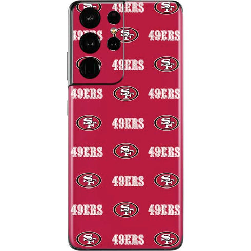 NFL San Francisco 49ers Blitz Series Galaxy S21 Ultra 5G Skin