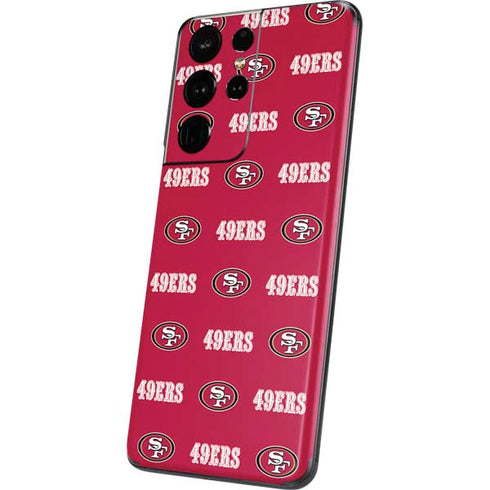 NFL San Francisco 49ers Blitz Series Galaxy S21 Ultra 5G Skin