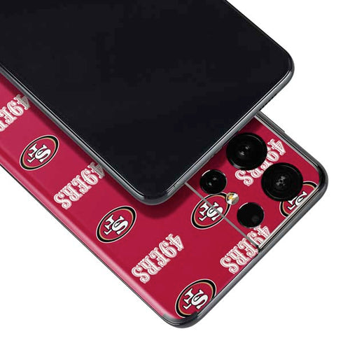 NFL San Francisco 49ers Blitz Series Galaxy S21 Ultra 5G Skin