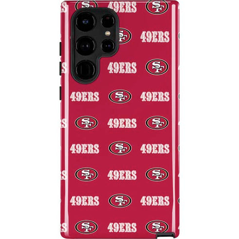 NFL San Francisco 49ers Blitz Series Galaxy S22 Ultra Pro Case