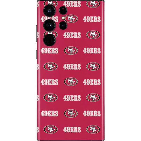NFL San Francisco 49ers Blitz Series Galaxy S22 Ultra Skin
