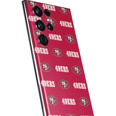 NFL San Francisco 49ers Blitz Series Galaxy S22 Ultra Skin