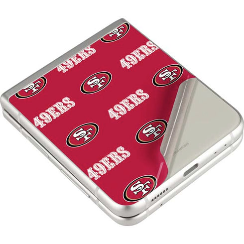 NFL San Francisco 49ers Blitz Series Galaxy Z Flip3 5G Skin