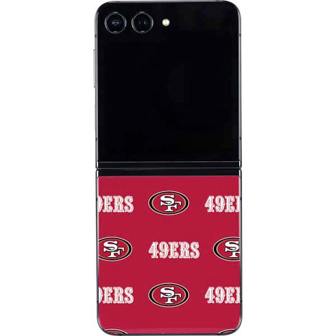 NFL San Francisco 49ers Blitz Series Galaxy Z Flip5 5G Skin