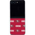 NFL San Francisco 49ers Blitz Series Galaxy Z Flip5 5G Skin