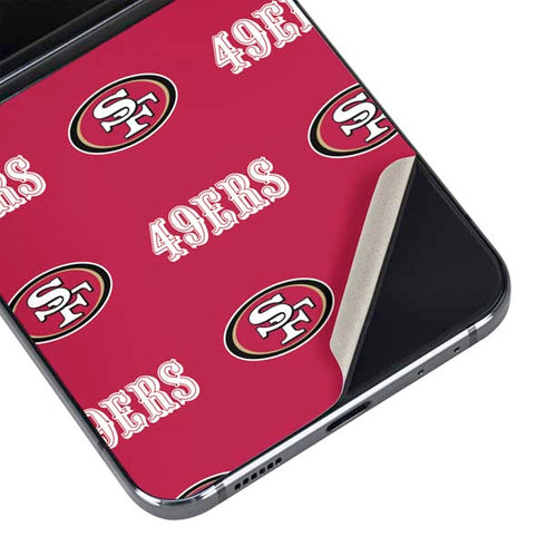 NFL San Francisco 49ers Blitz Series Galaxy Z Flip5 5G Skin