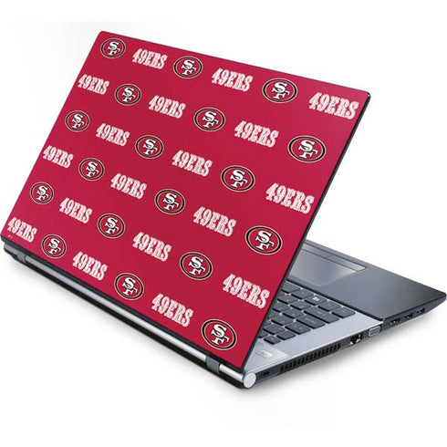 NFL San Francisco 49ers Blitz Series Generic Laptop Skin