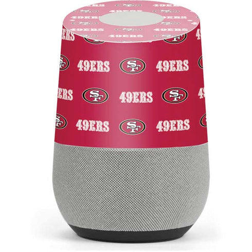 NFL San Francisco 49ers Blitz Series Google Home Skin