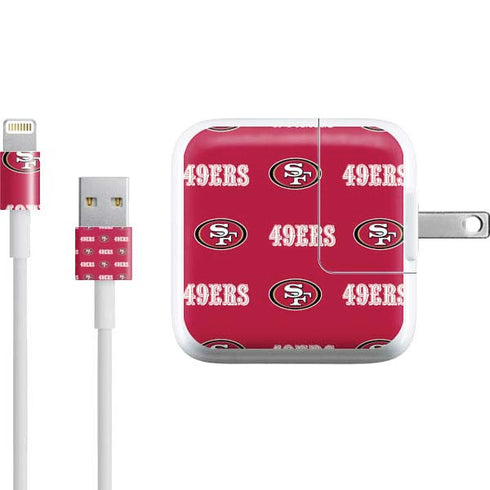 NFL San Francisco 49ers Blitz Series iPad Charger (10W USB) Skin