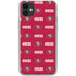 NFL San Francisco 49ers Blitz Series iPhone 11 Clear Case