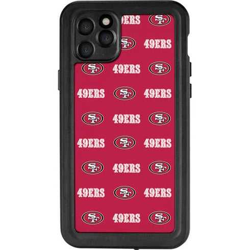 NFL San Francisco 49ers Blitz Series iPhone 11 Pro Max Waterproof Case