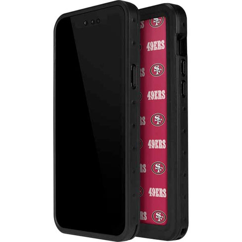 NFL San Francisco 49ers Blitz Series iPhone 12 Pro Max Waterproof Case