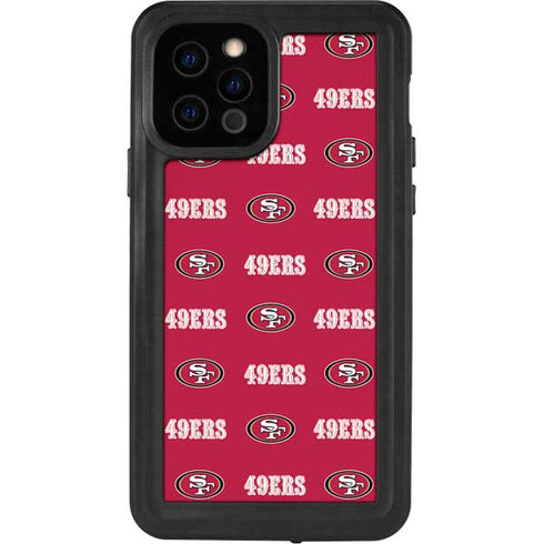 NFL San Francisco 49ers Blitz Series iPhone 12 Pro Waterproof Case