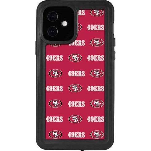 NFL San Francisco 49ers Blitz Series iPhone 12 Waterproof Case
