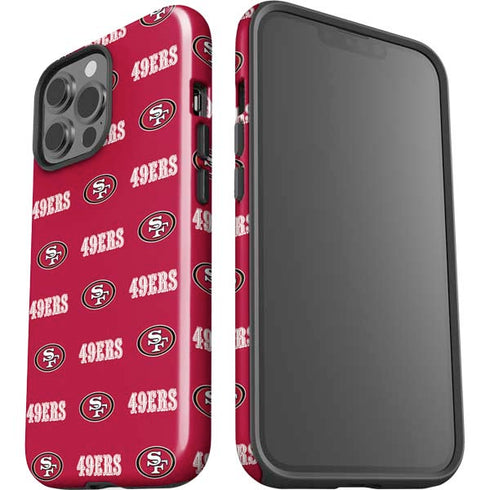 NFL San Francisco 49ers Blitz Series iPhone 13 Pro Max Impact Case