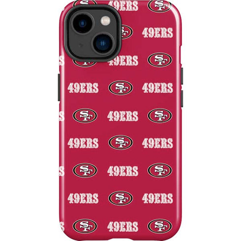 NFL San Francisco 49ers Blitz Series iPhone 14 Plus Impact Case