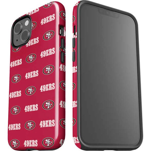NFL San Francisco 49ers Blitz Series iPhone 14 Plus Impact Case