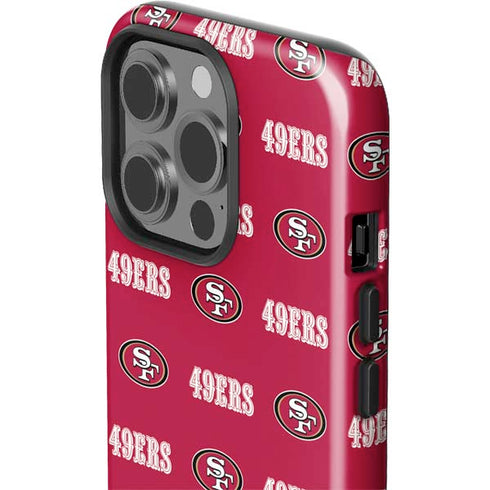 NFL San Francisco 49ers Blitz Series iPhone 15 Pro Impact Case