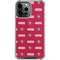 NFL San Francisco 49ers Blitz Series iPhone 14 Pro Max Clear Case