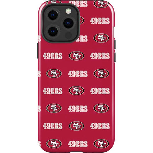 NFL San Francisco 49ers Blitz Series iPhone 15 Pro Max Impact Case