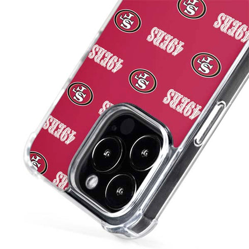 NFL San Francisco 49ers Blitz Series iPhone 15 Pro Max MagSafe Case