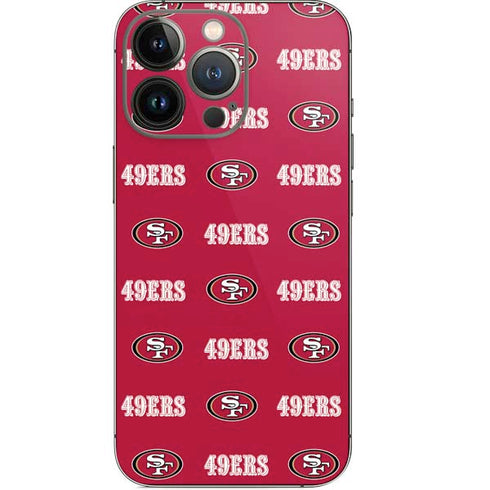 NFL San Francisco 49ers Blitz Series iPhone 14 Pro Skin