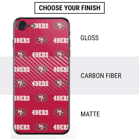 NFL San Francisco 49ers Blitz Series iPhone SE (2nd & 3rd Gen) Skin
