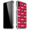NFL San Francisco 49ers Blitz Series iPhone XS Max Clear Case