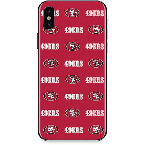 NFL San Francisco 49ers Blitz Series iPhone XS Max Skin