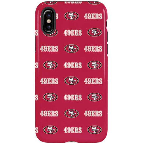 NFL San Francisco 49ers Blitz Series iPhone XS Pro Case