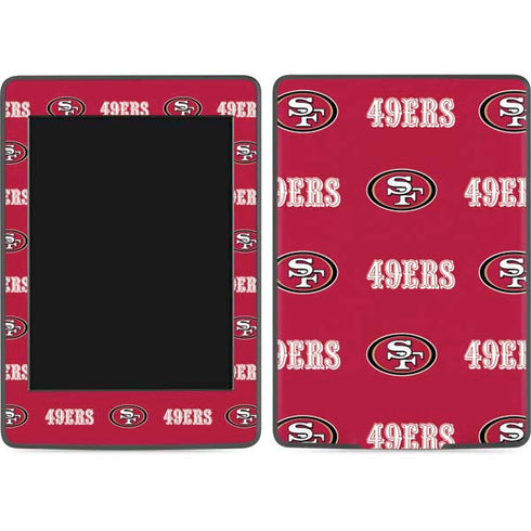 NFL San Francisco 49ers Blitz Series Amazon Kindle Skin