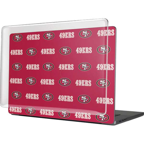NFL San Francisco 49ers Blitz Series MacBook Pro 16in (2021-25) Case plus Skin
