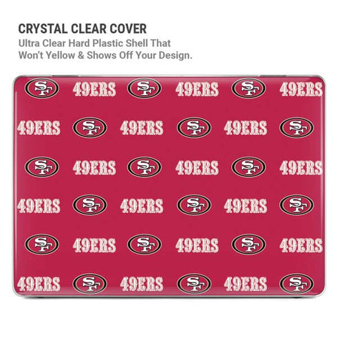 NFL San Francisco 49ers Blitz Series MacBook Pro 16in (2021-25) Case plus Skin