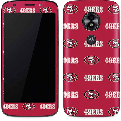 NFL San Francisco 49ers Blitz Series Moto E5 Play Skin