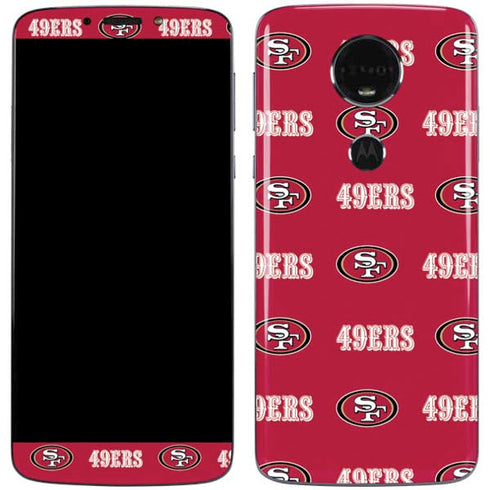NFL San Francisco 49ers Blitz Series Moto E5 Plus Skin