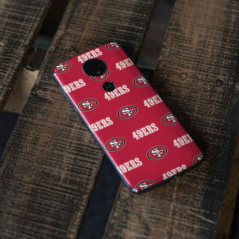 NFL San Francisco 49ers Blitz Series Moto E5 Plus Skin