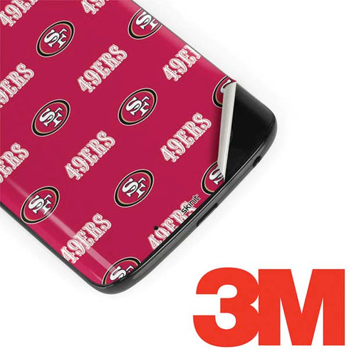 NFL San Francisco 49ers Blitz Series Moto G6 Skin