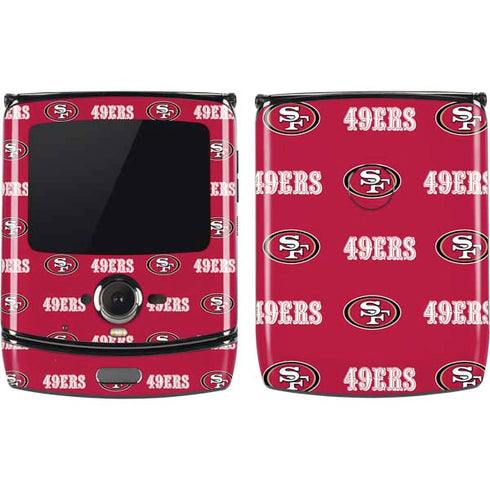NFL San Francisco 49ers Blitz Series Motorola RAZR Skin