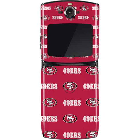 NFL San Francisco 49ers Blitz Series Motorola RAZR Skin