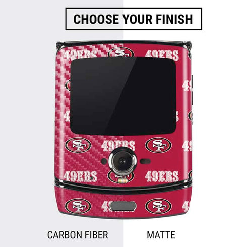 NFL San Francisco 49ers Blitz Series Motorola RAZR Skin