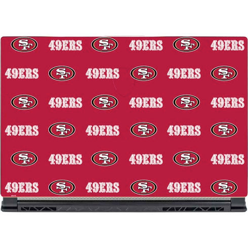 NFL San Francisco 49ers Blitz Series MSI GS65 Stealth Laptop Skin
