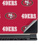 NFL San Francisco 49ers Blitz Series MSI GS65 Stealth Laptop Skin