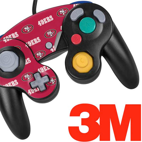 NFL San Francisco 49ers Blitz Series Nintendo GameCube Controller Skin