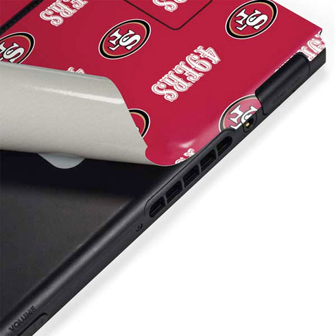 NFL San Francisco 49ers Blitz Series Nintendo Switch Bundle Skin