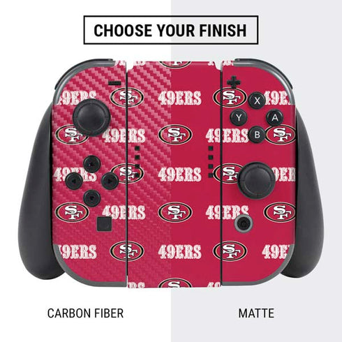 NFL San Francisco 49ers Blitz Series Nintendo Switch Bundle Skin